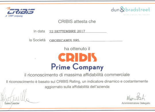 Cribis Prime Company