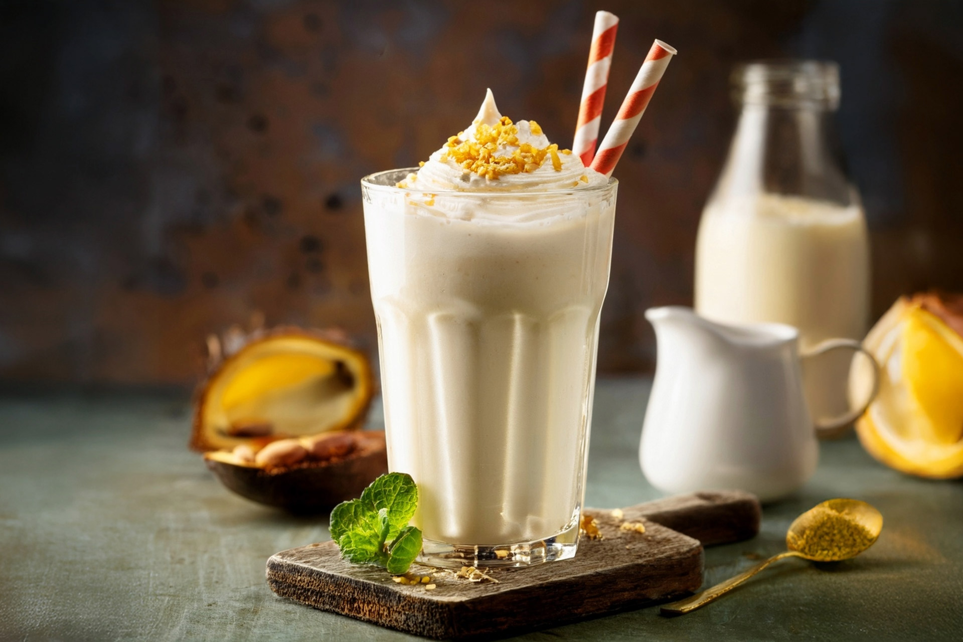 Yogurt Frappé made with Horeca preparation made in Italy