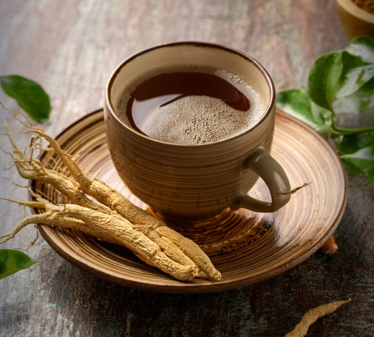 Caffè al ginseng fatto con preparato Horeca senza conservanti