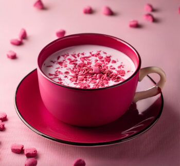 Pink Ruby fatto con preparato Horeca made in Italy