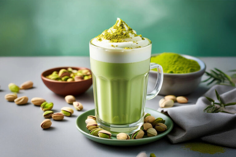 Preparato professionale per bevanda al pistacchio