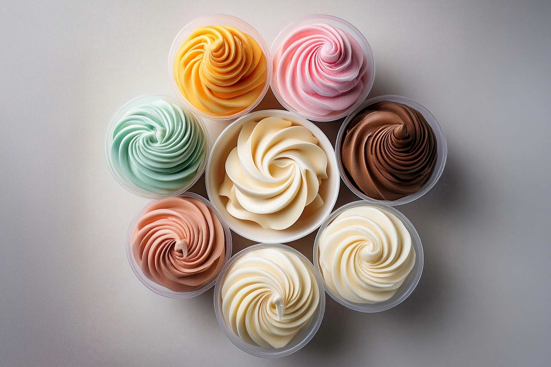 Professional preparation for soft ice cream 2