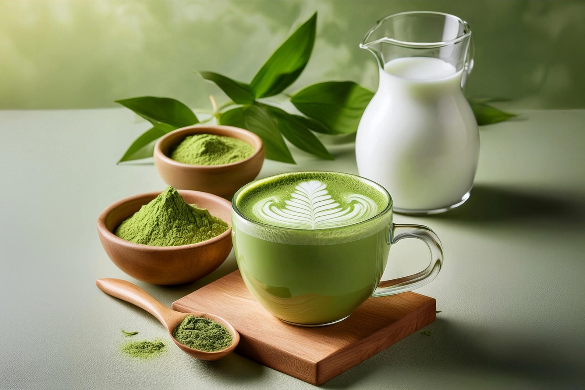 Professional preparation for matcha tea