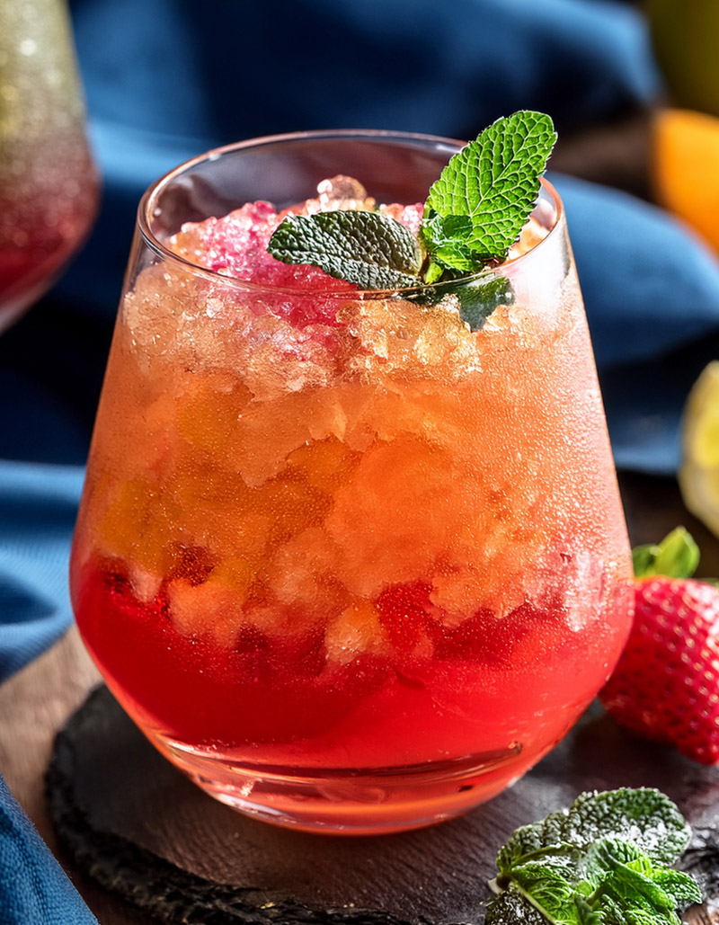 Sciroppi per granite cocktail fatte con preparati Horeca made in Italy