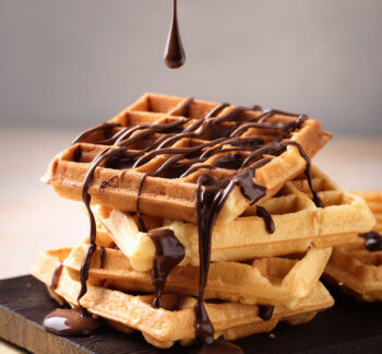 Waffle fatto con preparato Horeca made in Italy