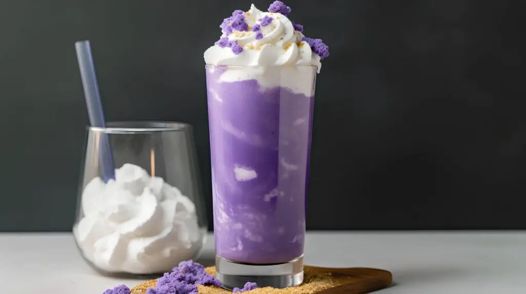 blueberry milkshake