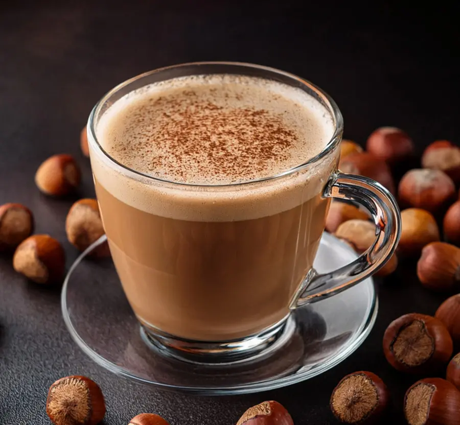 Caffè aromatizzato alla nocciola in capsula compatibile Dolcegusto
