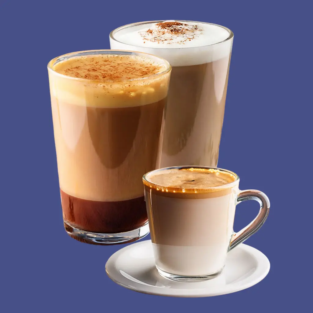 Creazioni barista fatte con preparati Horeca adatti a chi ricerca un'alternativa al caffè